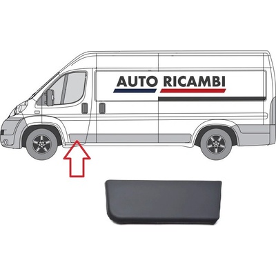 Ochranná lišta Fiat Ducato od 2006 levá, přední dveře 735422817