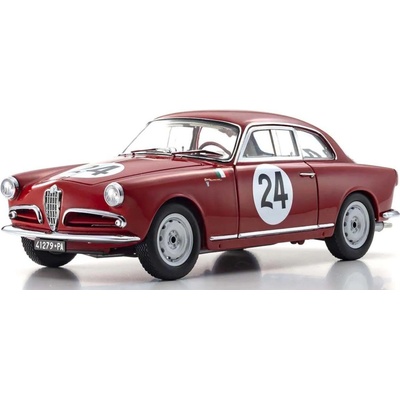 Kyosho Alfa Romeo Giuletta SV No.24 Targa Florio 1957 1:18