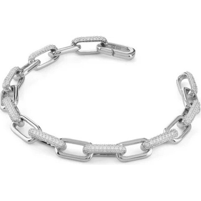 Guess Masívny náramok so zirkónmi Nuances JSBB04537JWRH 18,5 cm