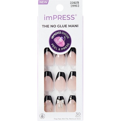 KISS Samolepicí nehty imPRESS Nails By The River 30 ks