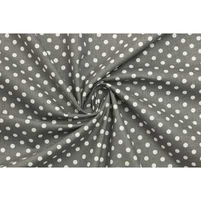 Bavlněné plátno - Puntík 6 mm