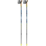LEKI Щеки за нордик ходене Leki Traveller FX. One Carbon Nordic walking poles - Silvergray / Midnightblue Dark Metallic / Neon Yellow - размер 110 cm (526-0941-0111)