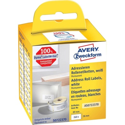Avery Zweckform AS0722470 Termoetikety na pořadače 38x190mm 110 ks