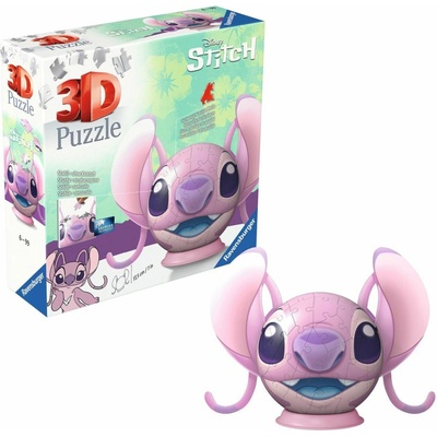 RAVENSBURGER 3D Puzzleball Stitch Angel 77 ks