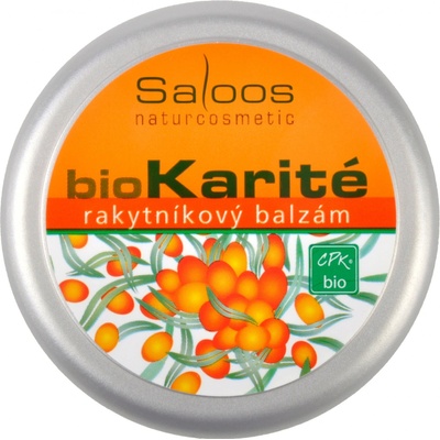 Saloos Bio Karité Rakytníkový bio balzám 19 ml