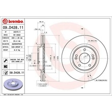 BREMBO 09.D428.11