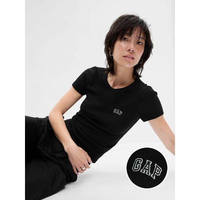 GAP Тениска с логото на GAP GAP | Cheren | ЖЕНИ | XXS