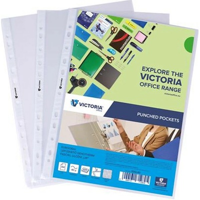 Victoria A4 matné 40 mikrónov balenie 100 ks
