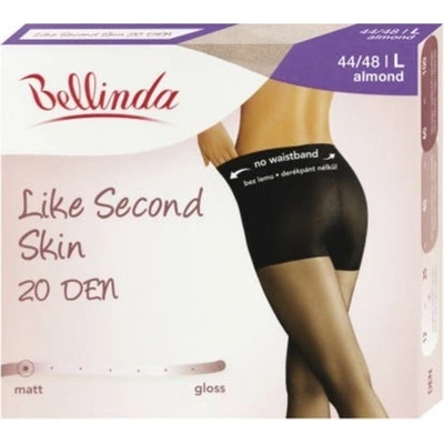 Bellinda Punčochové kalhoty Like Second Skin almond 20 DEN