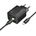 hoco. Захранващо зарядно устройство HOCO N55, 2 USB+2 гнезда Type-C, 20 W, бързо зарядно PD 3.0 + Lightning кабел, ЧЕРНО N55_LIGHTNING_B (N55_LIGHTNING_B)