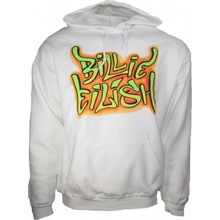Billie Eilish Mikina Grafitti Hoodie White