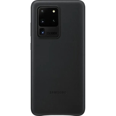 Samsung Galaxy S20 Ultra Leather Cover black (EF-VG988LBEGEU)