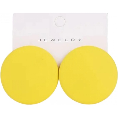 HARAHU Обеци li-30496 - Жълта kp30496 (li-30496)