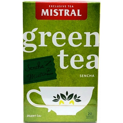 Mistral Zelené čaje Sencha 20 x 1,5 g