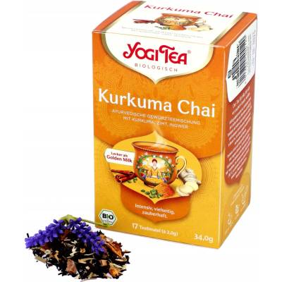 YOGI TEA BIO čaj kurkuma chai 17 x 1,8 g