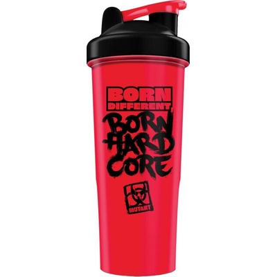 PVL Born Different Born Hardcore Shaker 1000 ml, červená