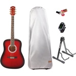 Pasadena SG028 Premium SET Red Sunburst Акустична китара