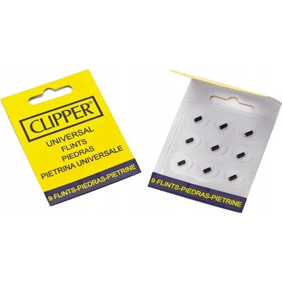Kamienky do zapaľovačov Clipper 9 ks plynové