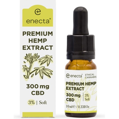 Enecta CBD Konopný olej 3% 300 mg 10 ml