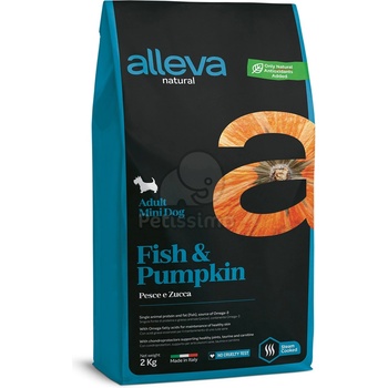 Alleva Natural Adult Mini Fish & Pumpkin 2 kg