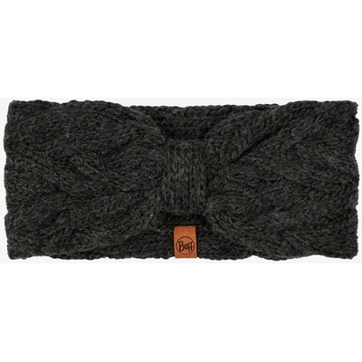Dámska čelenka Buff Knitted&Fleece Headband Caryn - graphite