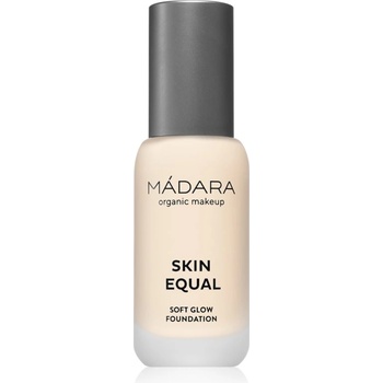Mádara MÁDARA Skin Equal озаряващ фон дьо тен за естествен вид SPF 15 цвят #10 Porcelain 30ml