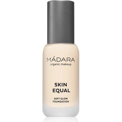 Mádara MÁDARA Skin Equal озаряващ фон дьо тен за естествен вид SPF 15 цвят #10 Porcelain 30ml