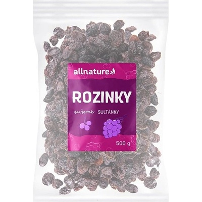Allnature Rozinky 500 g