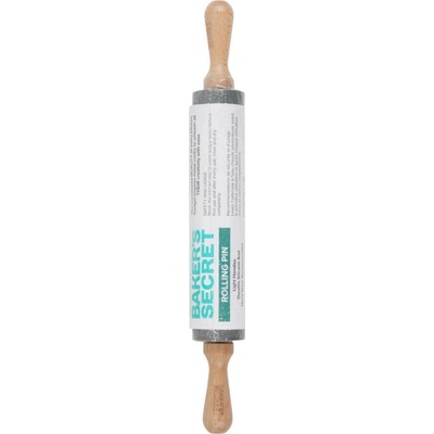 Valček na cesto silikónový s drevenými rukoväťami 43 cm BS40544