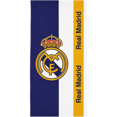 Björna futbalová osuška FC Real Madrid motív elite club 70 x 140 cm