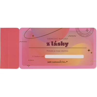 Albi Dárkové kupony z lásky