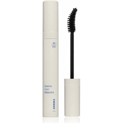 Korres Drama Curl Mascara řasenka pro natočení a oddělení řas 01 Black 13 ml