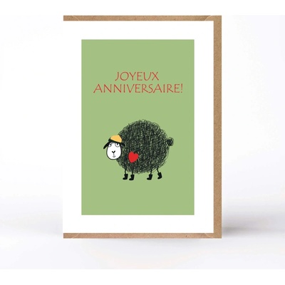 20332 PŘÁNÍ S OBÁLKOU / JOYEUX ANNIVERSAIRE!