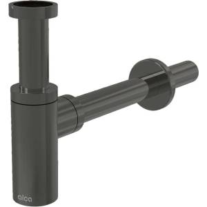 Alca - Дизайнерски сифон, гланциран gun metal A400-GM-P (A400-GM-P)
