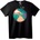 NOONEBRAND Тениска Пейзаж със залезен път - XS, Black