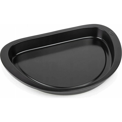 Lumarko Talíř na pizzu , 43 cm, tvar půlměsíce, grilovací talíř na stůl (PG-63047)