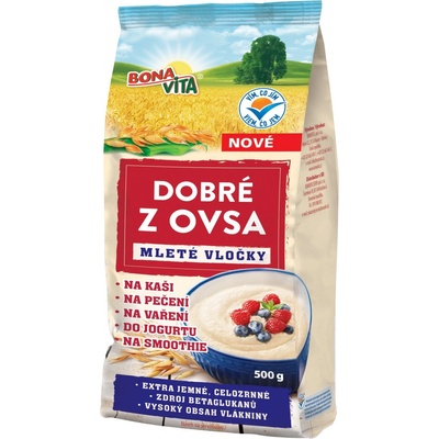 Bona Vita Dobré z ovsa mleté vločky 500 g