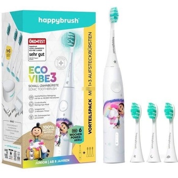 happybrush Eco Vibe KIDS Agnes white