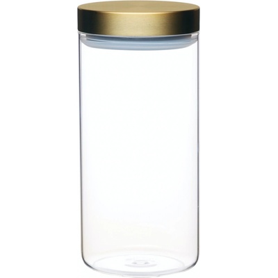 MasterClass Dóza vzduchotěsná 1,5 l zlaté víko