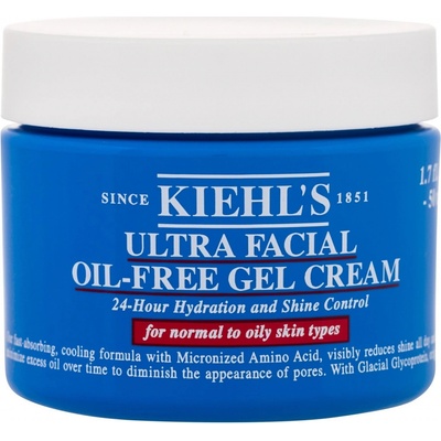Kiehl's Ultra Facial Oil-Free hydratačný gél krém pre normálnu až mastnú pleť 50 ml