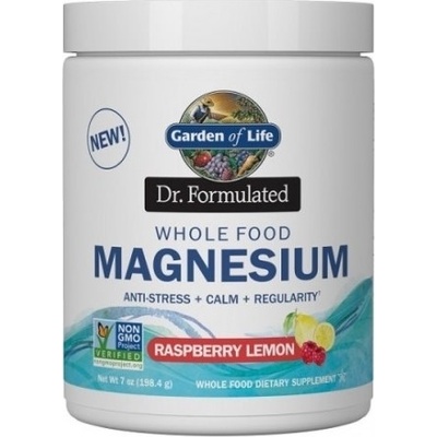 Garden of Life Magnesium Dr. Fomulated Hořčík 198,4 g malina citron