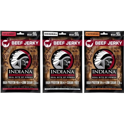 Indiana Beef Jerky Originální 90 g