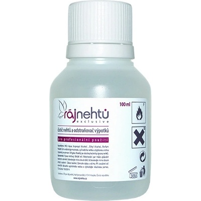 Ráj nehtů Čistič nehtů a odstraňovač výpotků 100 ml