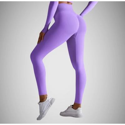 Legínovo Push-up legíny fialové basic