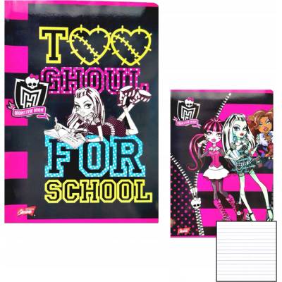St. Majewski Zošit linajkový A5 Monster High