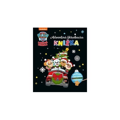 Labková patrola: Adventná škrabacia knižka - Egmont SK