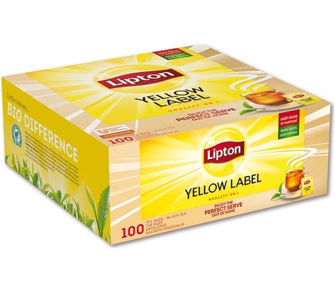 Lipton Yellow Label 100 vrecúšok