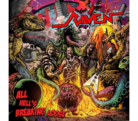 RAVEN - ALL HELL\'S BREAKING LOOSE CD