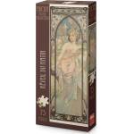 Dino - Puzzle Alfonz Mucha: Waking up in the morning panoramic - 40 - 99 piese