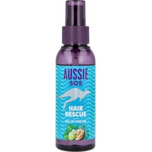 Aussie SOS Hair Rescue hydratační a vyživující olej na vlasy 100 ml